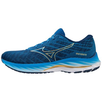 Zapatillas Para Correr Mizuno WAVE Rider 26 Hombre Azules / Dorados - Chile M368SBWHUP